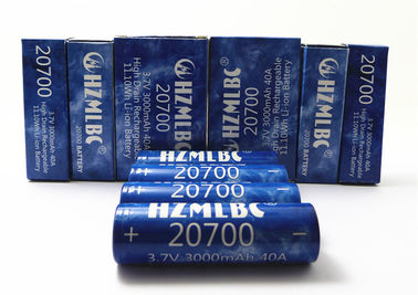 China 20700 Li-Ionenbatterie-Satz 3000mah, Fahrrad-Batterie-Satz 3C 5C 10C 3.7V elektrischer fournisseur