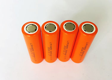 China Hohe Li-Ionenbatterie des Sicherheits-Zylinder-18650 3,7 Volt 2000mah MSDS UN38.3 bescheinigt fournisseur