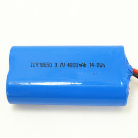 China 3.7v 1s2p Li Ionenbatterie 4000mah 14.8Wh des Batterie-Satz-ICR18650 mit Schutz fournisseur