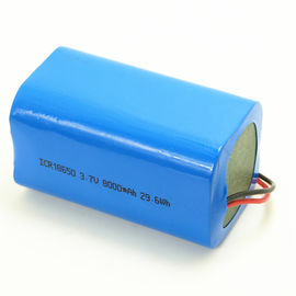 China Lithium-Ionen-Batterie-Satz des Portable-18650, 3,7 Volt-wieder aufladbare Lithium-Ionen-Batterie fournisseur