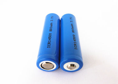 China Taschenlampe kleine Lipo-Batterie, 14500 wieder aufladbare Lithium-Ionen-Batterie 3.6v/3.7v 800mah fournisseur