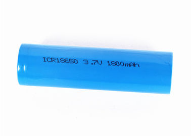 China Solarstraße beleuchtet 18650 genehmigte blaue Farbe der Li-Ionenbatterie-3.7V 1800mah BIS fournisseur
