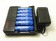Bucht-Universal-Li-Ionenladegerät des Plastik-6 für elektronische Zigarette Vapes fournisseur